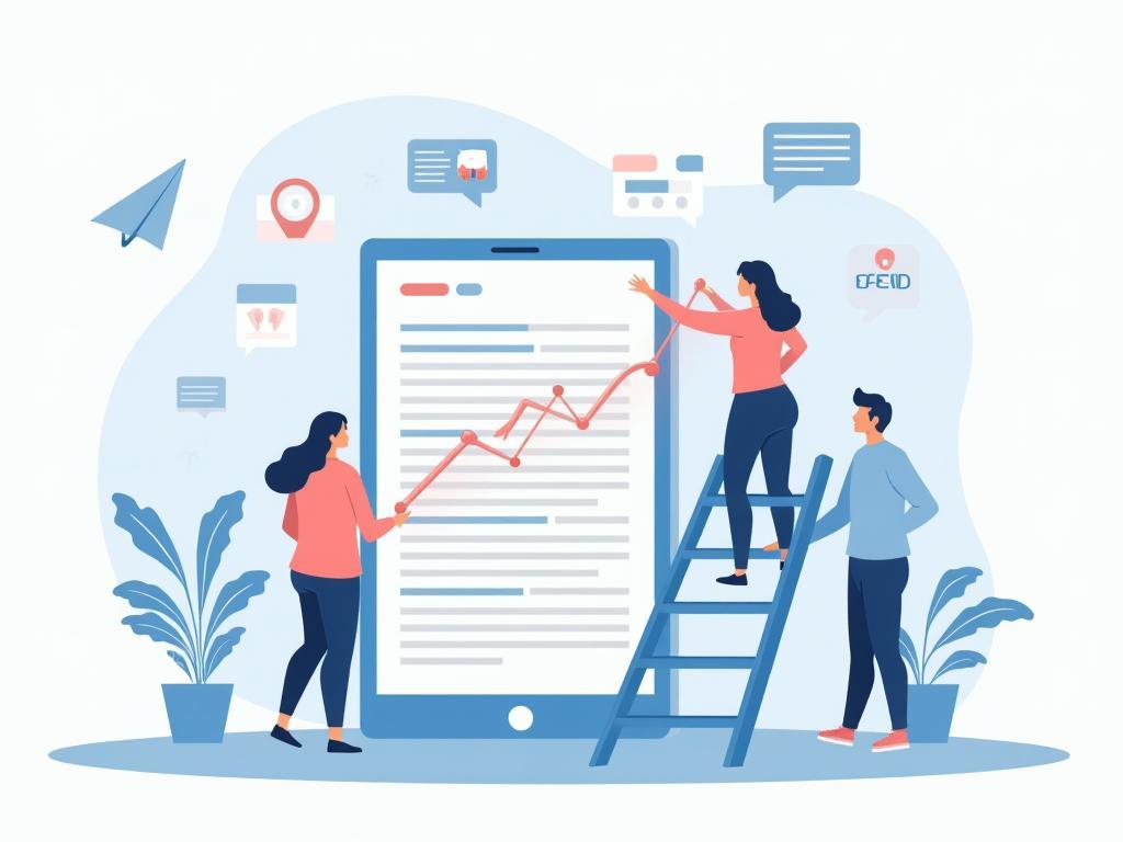 Hero image showcasing social media strategy and digital communication